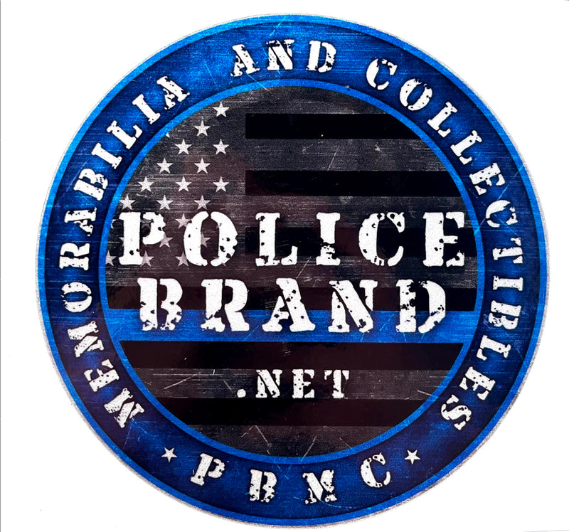 Police Brand Decal-Memorabilia And Collectibles.