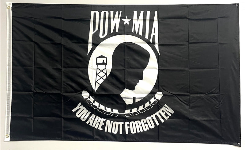 POW Military Flag-POW/MIA Flag-You Are Not Forgotten.