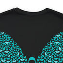 Elevate Awareness with the Butterfly Teal Ribbon 22 PTSD Unisex Tee