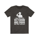 US Military I Have Two Titles Veteran And Mom Veteran Unisex Short Sleeve Shirt.