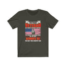 US Military Vietnam Veteran We Fought Without Support Unisex Short Sleeve Shirt.