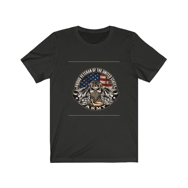 US Air Force Proud veteran of United States Army Unisex Short Sleeve Shirt.