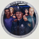 Back the Blue Police Officer Decal.