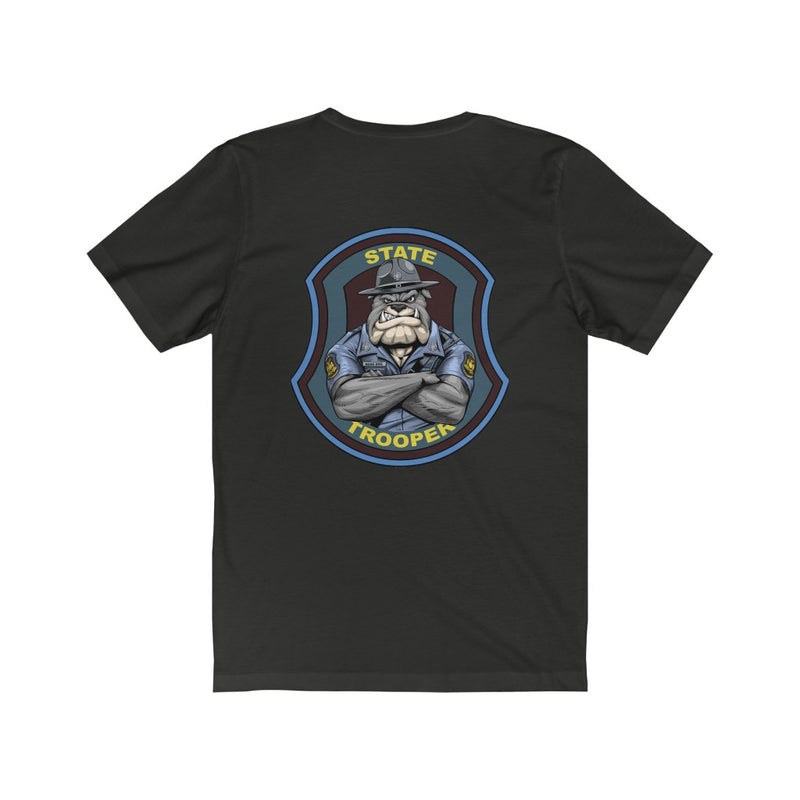 State Trooper Bulldog T-Police Officer GiftT-Shirt.