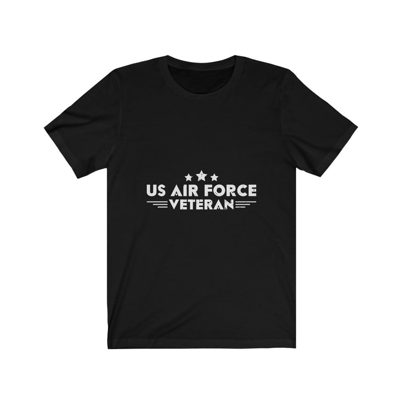 US Military Proud of Veteran Air Force Unisex Short Sleeve Shirt.