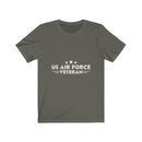 US Military Proud of Veteran Air Force Unisex Short Sleeve Shirt.