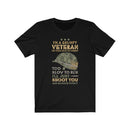 US Military Veteran The Good Fight A Grumpy Old Unisex Short Sleeve Shirt.