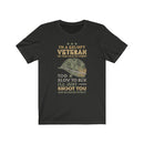 US Military Veteran The Good Fight A Grumpy Old Unisex Short Sleeve Shirt.