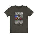 US Military I'M Veteran I Fought To Protect My Country Unisex Short Sleeve Shirt.