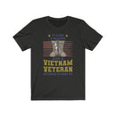 US Military A Dad A Grandpa A Vietnam Veteran Unisex Short Sleeve Shirt.