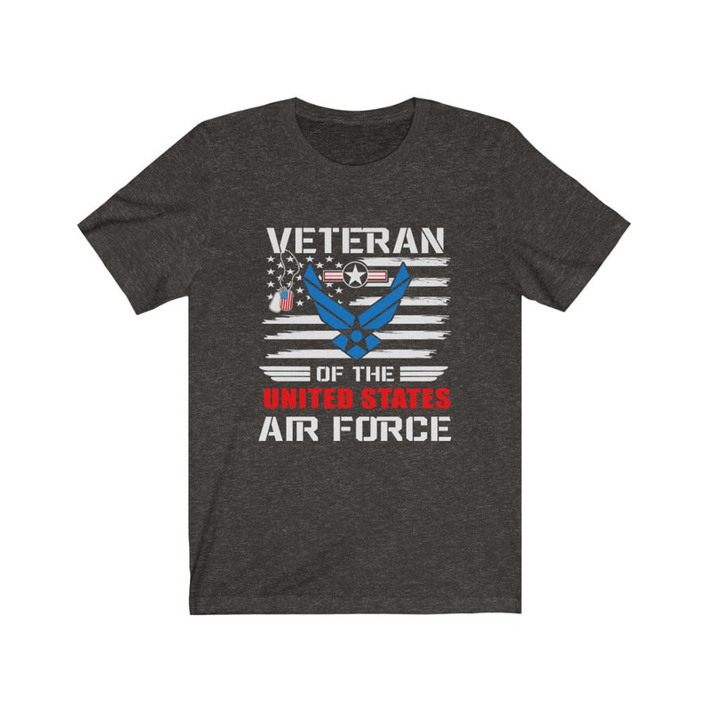 US Military  Veteran of The United State Military Unisex Short Sleeve Shirt.