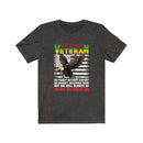 US Military Vietnam Veteran We Fought Without Support Unisex Short Sleeve Shirt.
