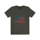 US Military Proud of Veteran Unisex Short Sleeve Shirt.