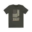 US Army Customized American Flag Veteran T-Shirt Gift for Military Police Unisex Short Sleeve Shirt.