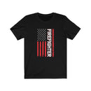 US Retired Firefighter Unisex Short Sleeve Shirt.