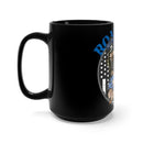 Large Police Officer Pug Coffee Cup-Police Road Dog Coffee Mug.
