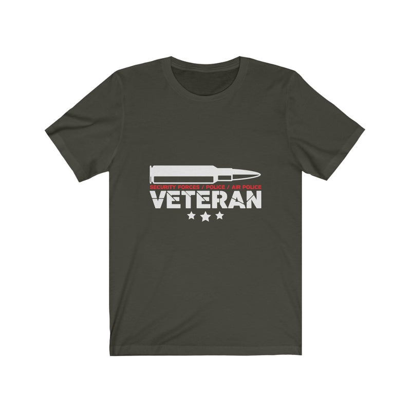 US Military Men's Veteran Defender Unisex Short Sleeve Shirt.