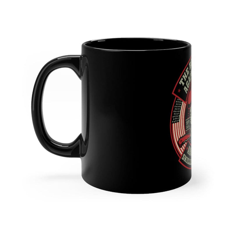 The Best Defense Against Evil Men Coffee Mug-Military Coffee Cup.