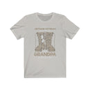 Proud Us Army Grandpa Men's Comfortable Unisex Short Sleeve Shirt.
