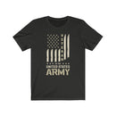 US Army Customized American Flag Veteran T-Shirt Gift for Military Police Unisex Short Sleeve Shirt.
