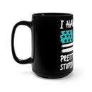 PTSD Awareness: Empowering Black Mug 15oz