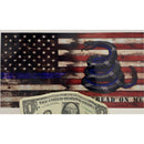 Enough is Enough Don’t Tread on Me Gadsden Police Decal-Thin Blue Aline American Flag.