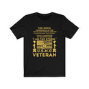 US Military I'M The Storm Veteran Unisex Short Sleeve Shirt.