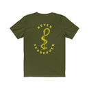 No Surrender T-Shirt-Yellow Snake Eating Sword.