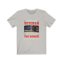 US Military American Veteran I'M Not A Hero Unisex Short Sleeve Shirt.