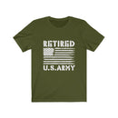 US Army Retired Military Gift Veteran Unisex Short Sleeve Shirt.