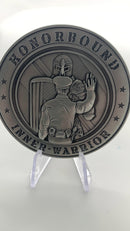 Honorbound Inner-Warrior Police Coin.