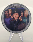 Back The Blue State Trooper Challenge Coin-White Female.