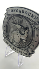 Honorbound Inner-Warrior Black Male Police Officer-Scroll.