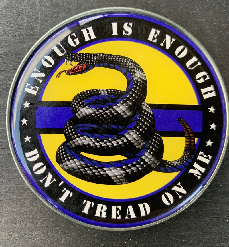 Don’t Tread on Me Challenge Coin-Enough is Enough Gadsden Coin.
