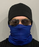 Neck Gaiter-Dark Blue Neck Gaiter.