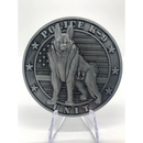K9 Police Unit Challenge Coin.