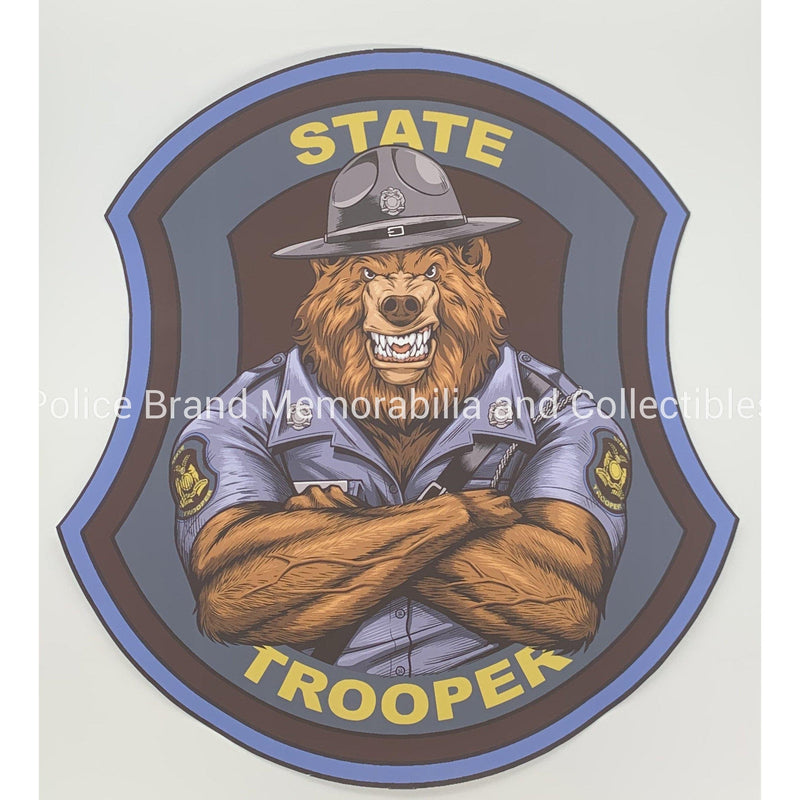MO State Trooper Bear Sticker.