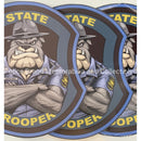 MO State Trooper Bulldog Sticker.