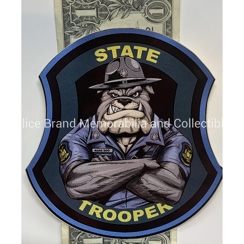 MO State Trooper Bulldog Sticker.