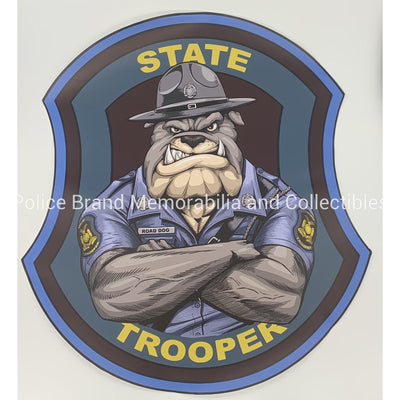 MO State Trooper Bulldog Sticker