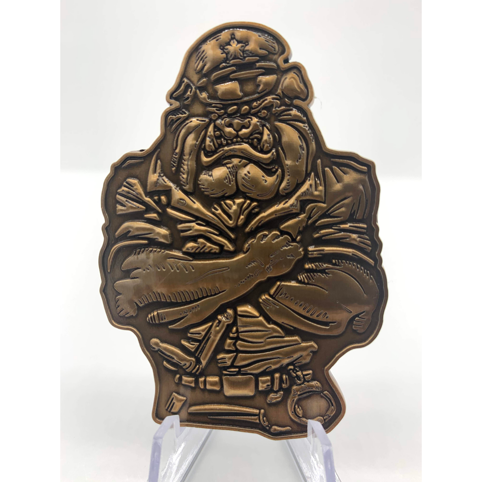 Police Bulldog Challenge Coin