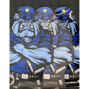 Police Bulldog Sticker.