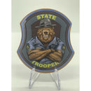 State Trooper Bear Challenge Coin.