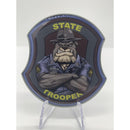 State Trooper Bulldog Challenge Coin.