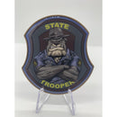 State Trooper Bulldog Challenge Coin.