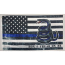 Thin Blue Line American Flag-Gadsden.